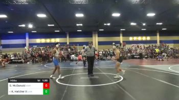 Match - Gannon McDonald, Northview Wrestling vs Konstantin Hatcher II, La Mirada High School