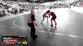 157 lbs Cons. Round 6 - Bryce Jones, Winneconne vs Nasser Hammouche, Lane Tech (IL)