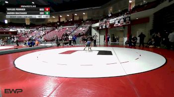 100 lbs Rr Rnd 3 - Taylee Ferrier, Miami HS Girls vs Jaiden Machado, Choctaw HS Girls