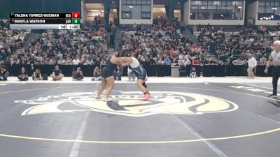 235 lbs 1st Place Match - Yalena Torrez-Guzman, North Caroline vs Shayla Watson, Queen Annes County High School