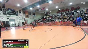 125 lbs Cons. Round 2 - Mariah Capp, Channel Islands vs Julieta Trejo, Tustin