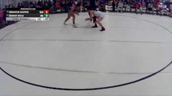 155 lbs Cons. Round 2 - Zeniah Baca, HWA vs Jenahcie Zautke, Madison Dragons Wrestling