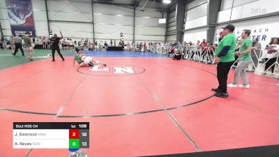 145 lbs Rr Rnd 1 - Joel Swanson, Noke Wrestling RTC vs Angel Reyes, Pursuit Wrestling Academy HS2