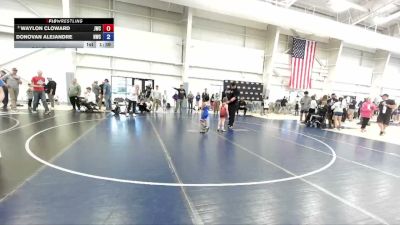49 lbs Cons. Round 2 - Waylon Cloward, JWC vs Donovan Alejandre, Northside Wrestling Club