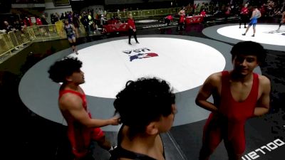165 lbs Champ. Rd Of 16 - Oli Zimbron, San Pedro High School Wrestling vs Jacob Perez, Amateur Wrestling Academy