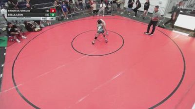 125 lbs Cons. Semi - Bella Leon, GWC vs Randi De Gracia, Threshold Wrestling Club