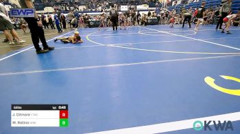 52 lbs Consi Of 8 #2 - Jaxon Ditmore, Team Tulsa Wrestling Club vs Maxon Rollins, Noble Takedown Club