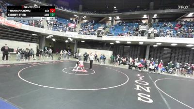 110 lbs Cons. Round 5 - Hannah Chong, Unattached vs Sydney Stieb, Unattached