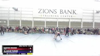 60-62 lbs Round 2 - Kanyan Grange, Utah vs Blakelee Turner, Stallions Wrestling Club