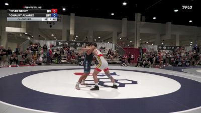 Quarters - Tyler Secoy, Bison Wrestling Club vs Omaury Alvarez, Level Up Wrestling Center