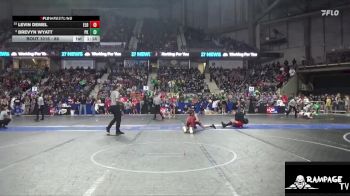 88 lbs Champ. Round 1 - Levin Demel, ElDorado vs Brevyn Wyatt, Plainville Kids