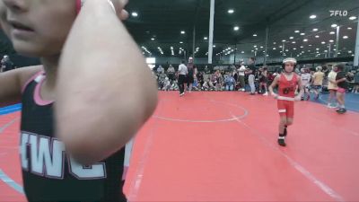 56 lbs Round 4 (6 Team) - Joseph Genovese, Barn Brothers WC vs Alana Rohel, Iron Horse