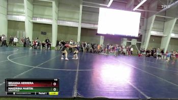 115 lbs Champ. Round 1 - Brianna Herrera, Herriman vs Makerina Martin, Grantsville