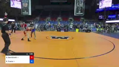 152 lbs Consolation - Dominic Bambinelli, Georgia vs Kj Evans, Oklahoma