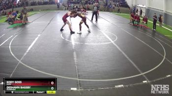 138 lbs Quarterfinal - Deshawn Bagsby, Eldorado vs Kody Goss, Elko