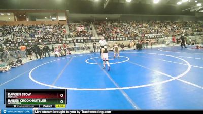 62 lbs Cons. Round 2 - Dawsen Stow, Montana vs Raiden Crook-Hutsler, Washington