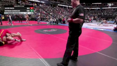 120-2A Champ. Round 1 - Jacob Baca, Rocky Ford vs Esteban Gonzalez, Yuma