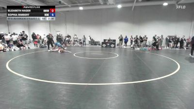 Cons. Round 3 - Elizabeth Hager, MO West Championship Wrestling Club vs Sophia Rimbert, New Mexico