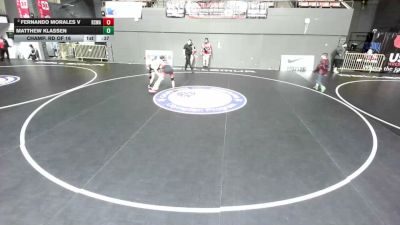 126 lbs Champ. Rd Of 16 - Matthew Klassen vs Fernando Morales V, Red Star Wrestling Academy