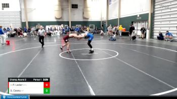 165 lbs Champ. Round 2 - Patrik Leder, Simon Fraser (B.C.) vs Seamus Casey, Air Force