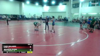 157 lbs Round 4 (6 Team) - Cade Willnerd, SD Red vs Brandon Ryder, Venice Warriors