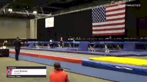 Lucy Buehler - Tumbling, Wasatch - 2021 USA Gymnastics Championships