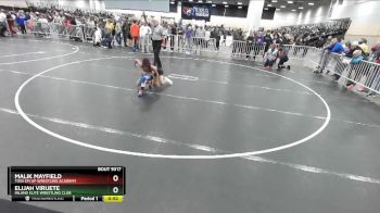 71 lbs Cons. Round 4 - Malik Mayfield, Toss Em Up Wrestling Academy vs Elijah Viruete, Inland Elite Wrestling Club