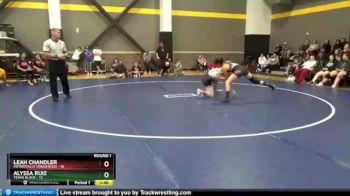 124 lbs Round 1 (3 Team) - Alyssa Ruiz, Texas Black vs Leah Chandler, Potentially Dangerous