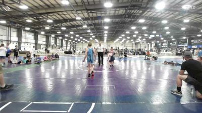 85 lbs Rr Rnd 1 - Dane Bova, All American Wrestling Club Blue - EL vs Connor Dobson, 4M Power - EL
