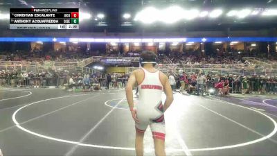 113 1A Champ. Round 1 - Christian Escalante, Jupiter Christian vs Anthony Acquafredda, Cocoa Beach