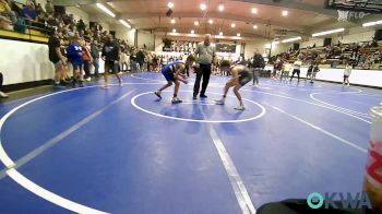 98 lbs Rr Rnd 1 - Kyson Spencer, Pryor Tigers vs Jonathen Meador, Vinita Kids Wrestling