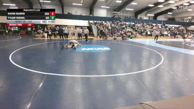 141 lbs Champ. Round 1 - David Burks, Shenandoah vs Tyler Riedel, Adrian