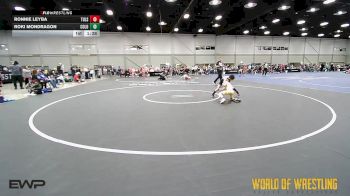 60 lbs Rr Rnd 1 - Ronnie Leyba, Tulsa Elite 12U 2 vs Roki Mondragon, Colorado Hammers 12U