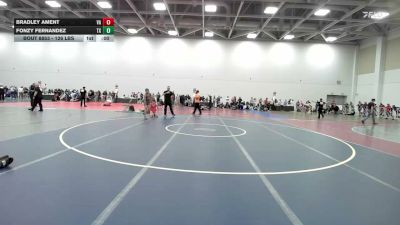 126 lbs Consi Of 16 #1 - Bradley Ament, VA vs Fonzy Fernandez, TX