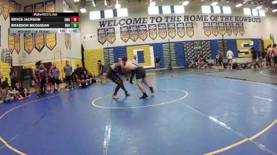 215 lbs Round 1 (8 Team) - Bryce Jackson, Claw WC vs Braedon McGuigan, Buchholz