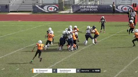 Saddleback Valley vs. W. Elmwood - 2023 Pop Warner Football Super Bowl