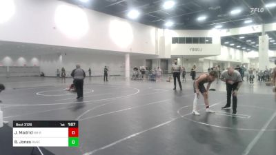 130 lbs Round Of 32 - James Madrid, NM Royalty vs Brady Jones, Rancho Bernardo WC