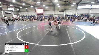 132 lbs Consolation - Alex Hernandez, Evwc vs Max Freund, Show Low
