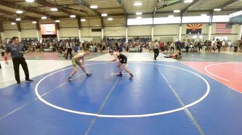 116 lbs Semifinal - Calin Kavanaugh, ACP Wrestling vs Kannon Smith, Snowflake Lobos
