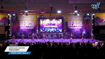 Maryland Twisters - Twilight [2024 L3 Junior - Small - B Day 2] 2024 ACDA Reach the Beach Cheer Grand Nationals