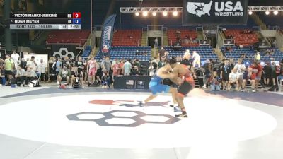 190 lbs Champ. Rd Of 16 - Victor Marks-Jenkins, Maryland vs Hugh Meyer, North Dakota