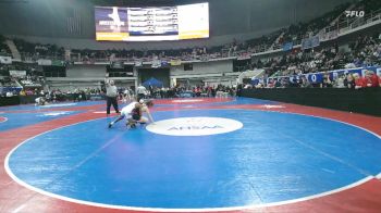 1A-4A 132 3rd Place Match - Peyton Andrews, Weaver vs Cordaryl Lewis, Escambia County