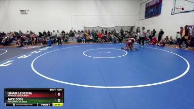 105-108 A Round 1 - Ismair Ledezma, Johnson Junior High vs Jack Doss, McCormick Jr. High