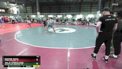 175 lbs Placement (4 Team) - Walid Aitboulahri, RALEIGH AREA WRESTLING vs Hunter Testa, COMBAT ATHLETICS