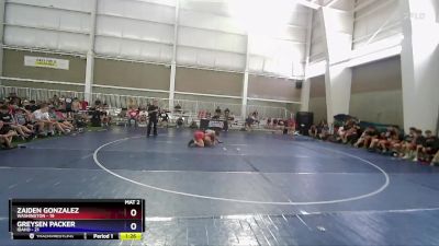 113 lbs Placement Matches (8 Team) - Zaiden Gonzalez, Washington vs Greysen Packer, Idaho