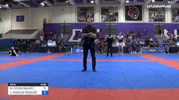MARLON COLON SUAREZ vs JOUVIRA MARLON MEDEIROS 2019 Pan IBJJF Jiu-Jitsu No-Gi Championship
