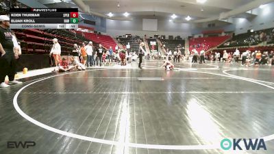 61 lbs Consolation - Koen Thurman, Sperry Wrestling Club vs Elijah Kroll, Raw Wrestling Club