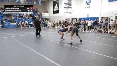 138 lbs Cons. Round 1 - Tristin Robinson, Huntingdon vs Elizabeth Donovan, Presbyterian