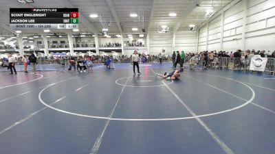 124 lbs Round Of 32 - Scout Engleright, Soaring Eagles vs Jackson Lee, Smitty's Wrestling Barn
