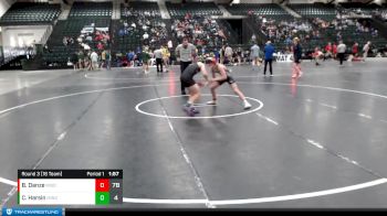 120 lbs Round 3 (16 Team) - Brady Danze, Millard South vs Cade Harsin, Minden